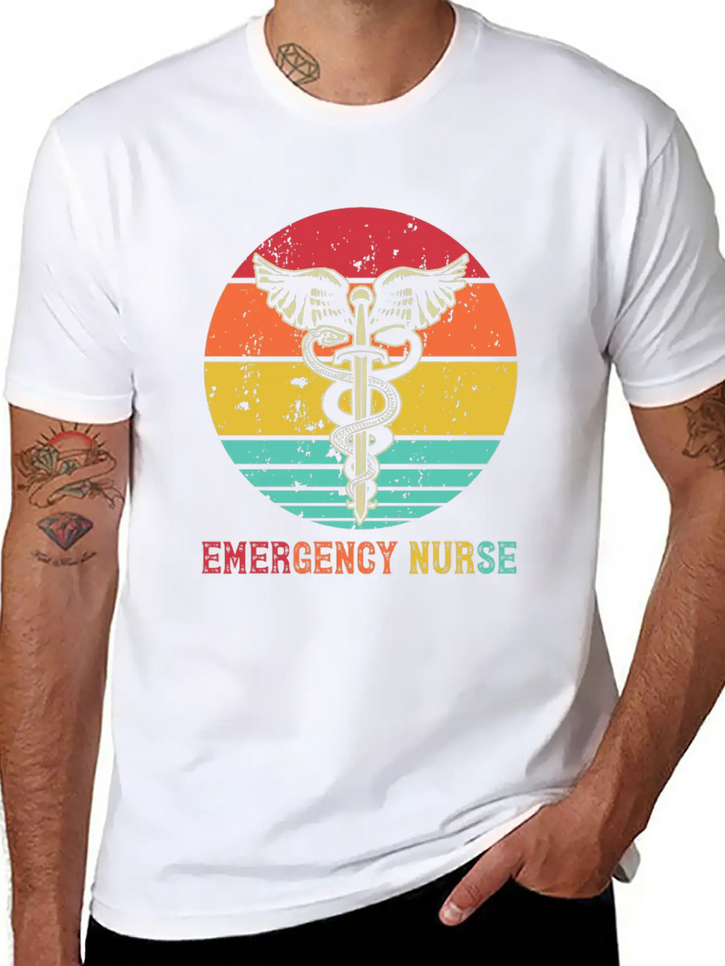 Emergency Nurse ER Nursing Nurse Life ER Nurse Unisex Short Sleeve Soft Cotton T-Shirt – Casual Everyday Wear