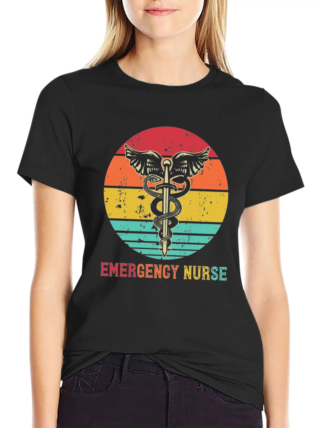 Emergency Nurse ER Nursing Nurse Life ER Nurse Unisex Short Sleeve Soft Cotton T-Shirt – Casual Everyday Wear