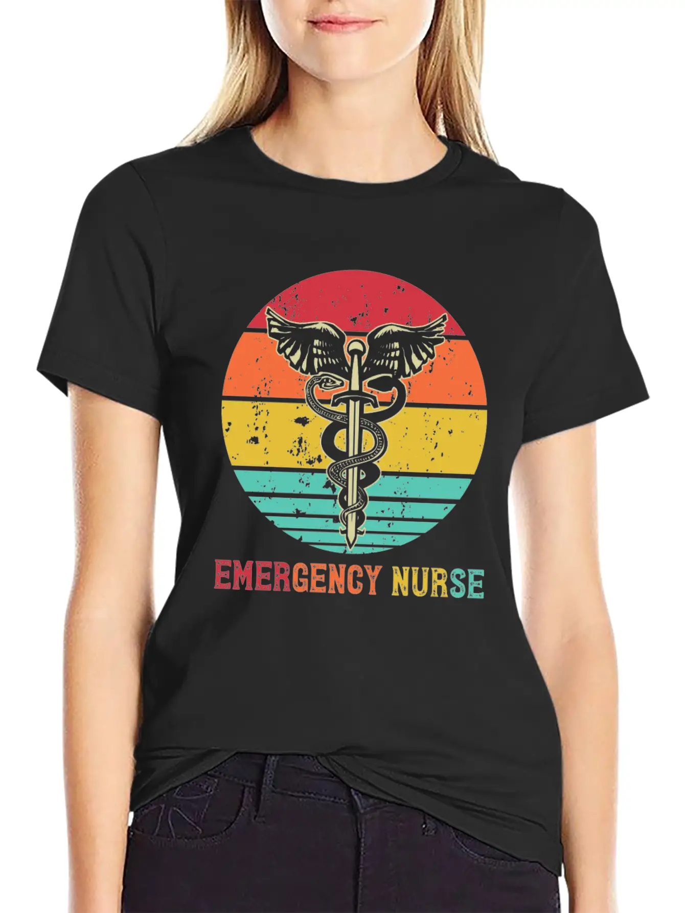 Emergency Nurse ER Nursing Nurse Life ER Nurse Unisex Short Sleeve Soft Cotton T-Shirt – Casual Everyday Wear