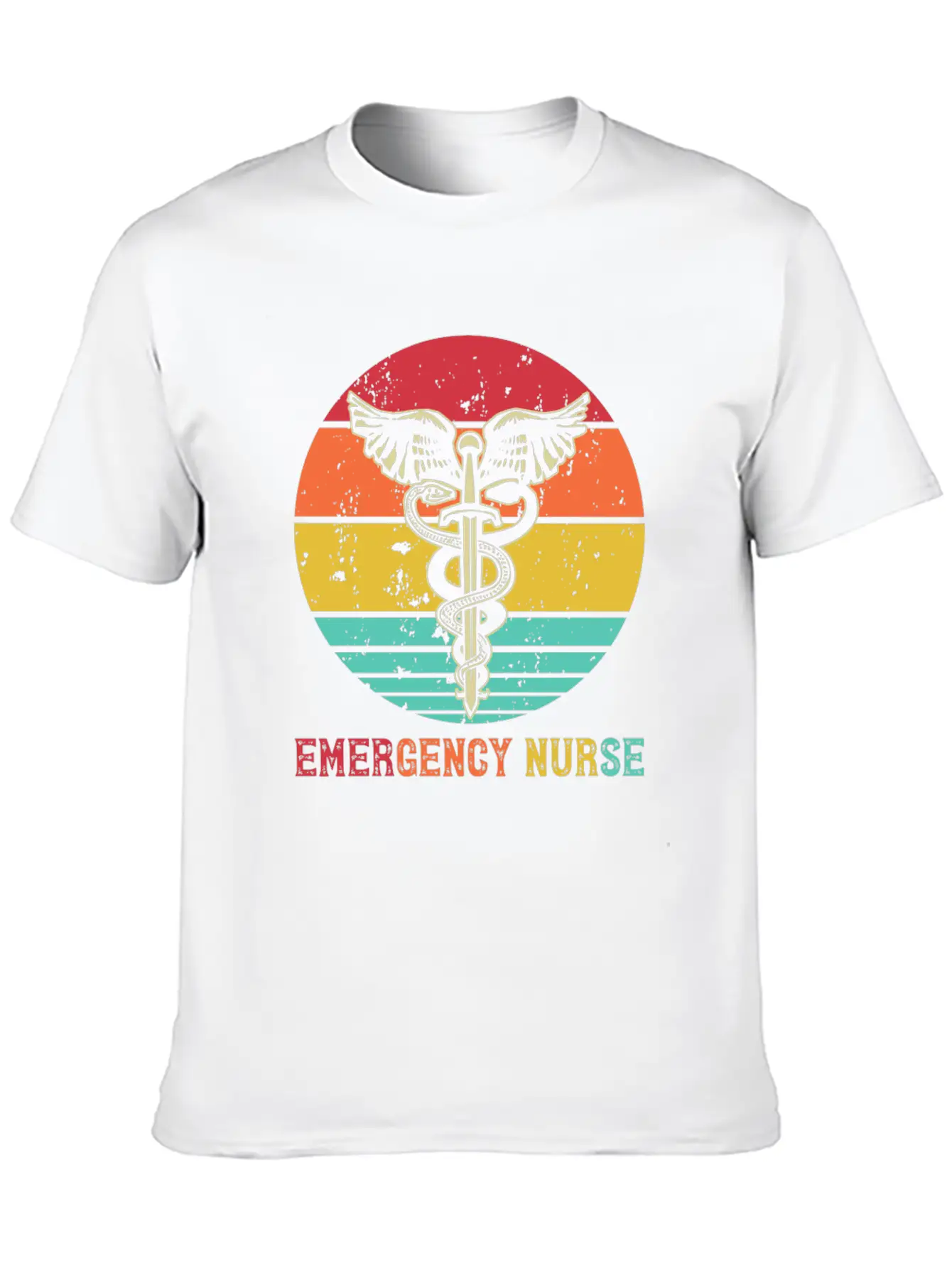 Emergency Nurse ER Nursing Nurse Life ER Nurse Unisex Short Sleeve Soft Cotton T-Shirt – Casual Everyday Wear
