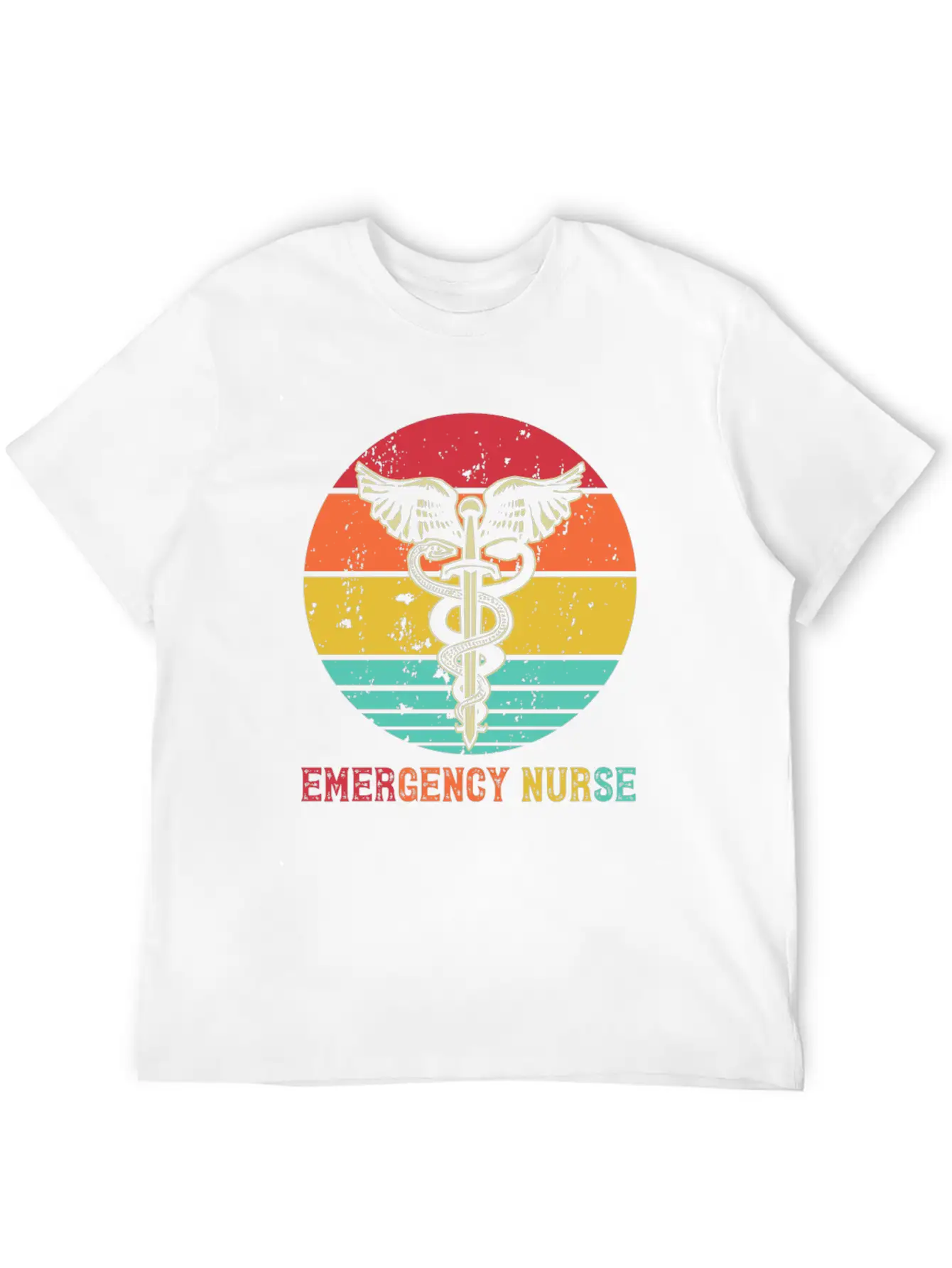 Emergency Nurse ER Nursing Nurse Life ER Nurse Unisex Short Sleeve Soft Cotton T-Shirt – Casual Everyday Wear