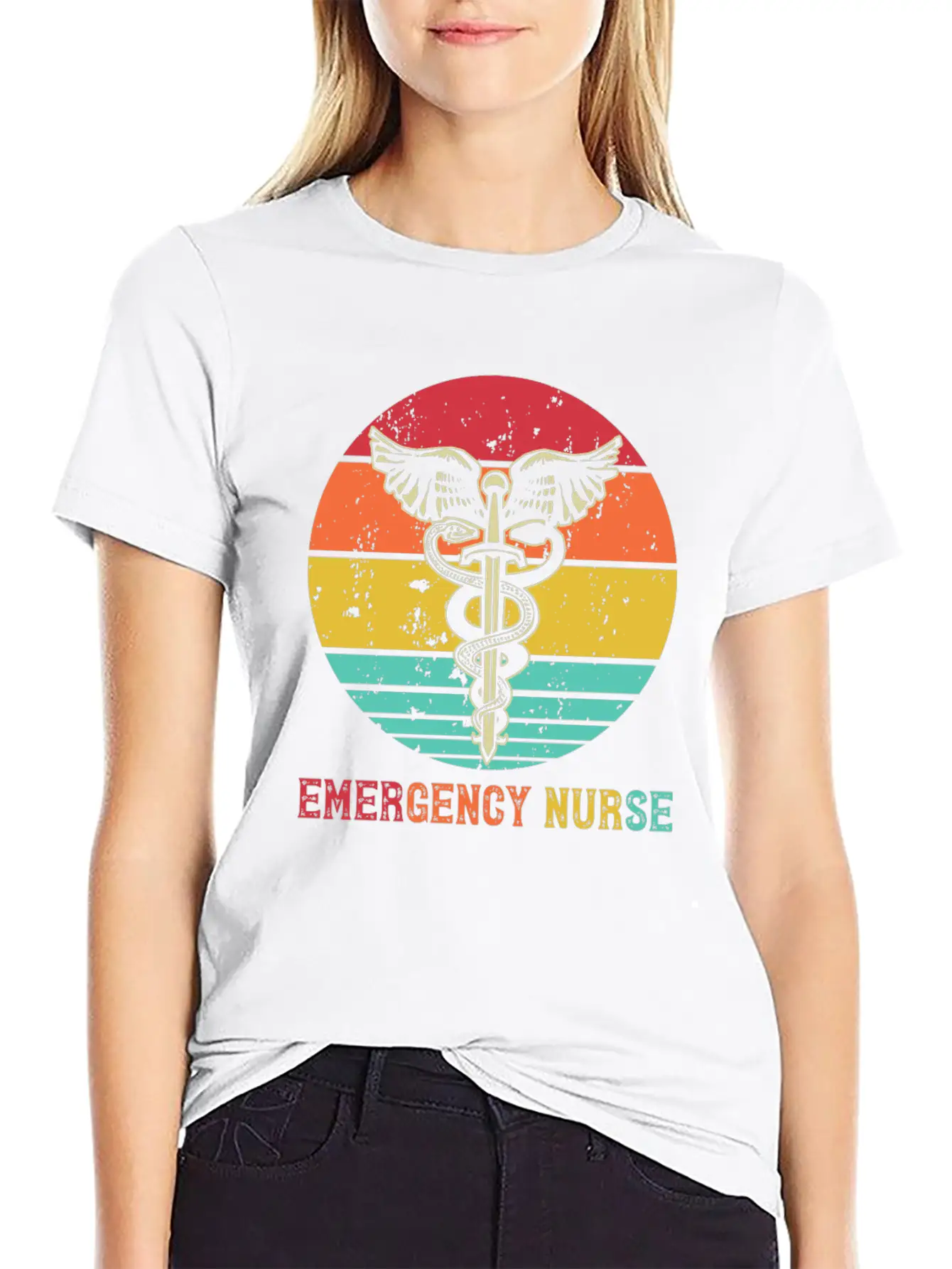 Emergency Nurse ER Nursing Nurse Life ER Nurse Unisex Short Sleeve Soft Cotton T-Shirt – Casual Everyday Wear