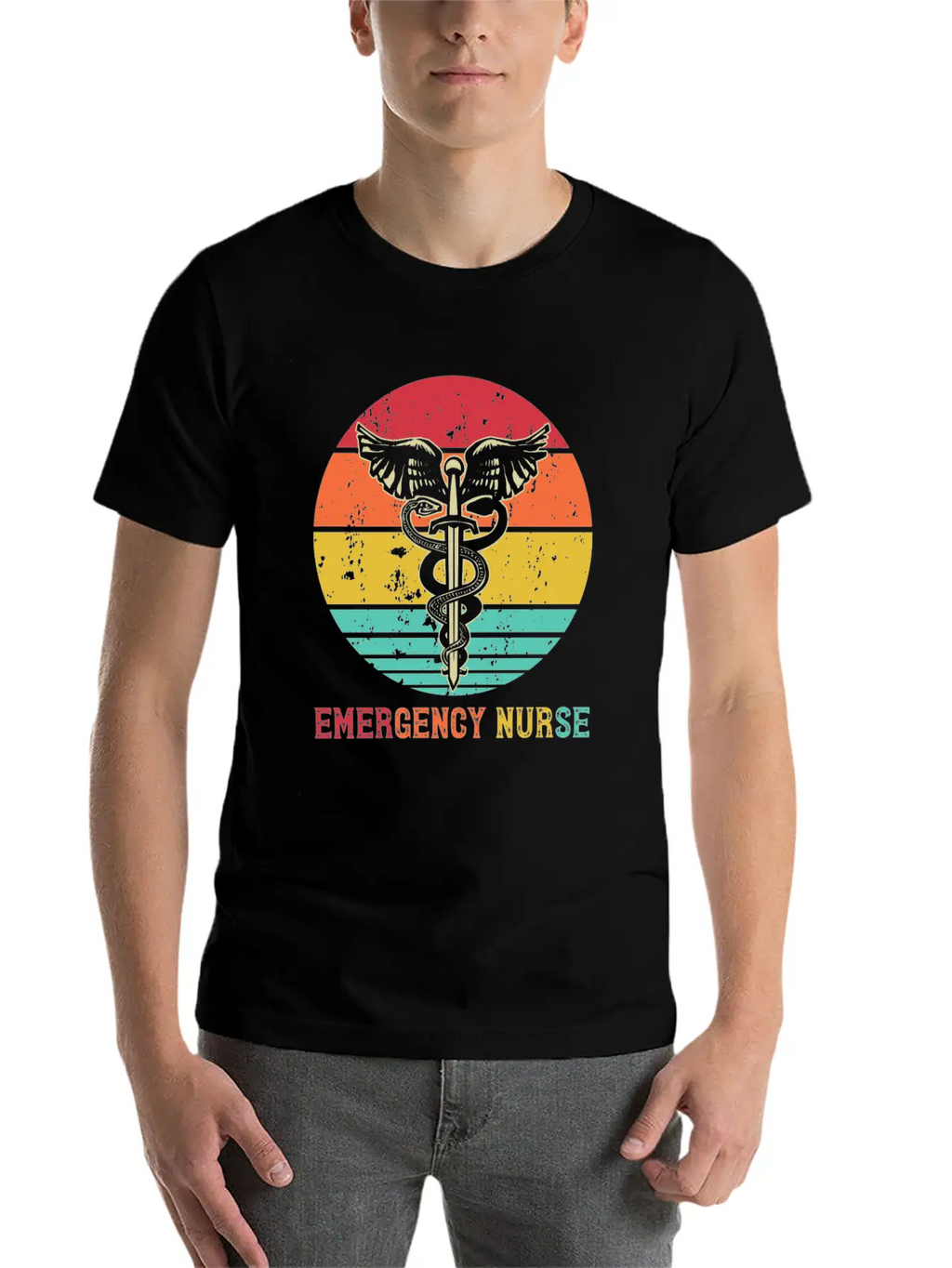 Emergency Nurse ER Nursing Nurse Life ER Nurse Unisex Short Sleeve Soft Cotton T-Shirt – Casual Everyday Wear
