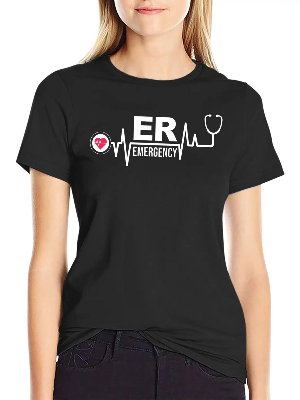 Emergency Room Hospital Doctor Nurse Rn Er Nurse Unisex Casual T-Shirt – Clean Design For Daily Comfort