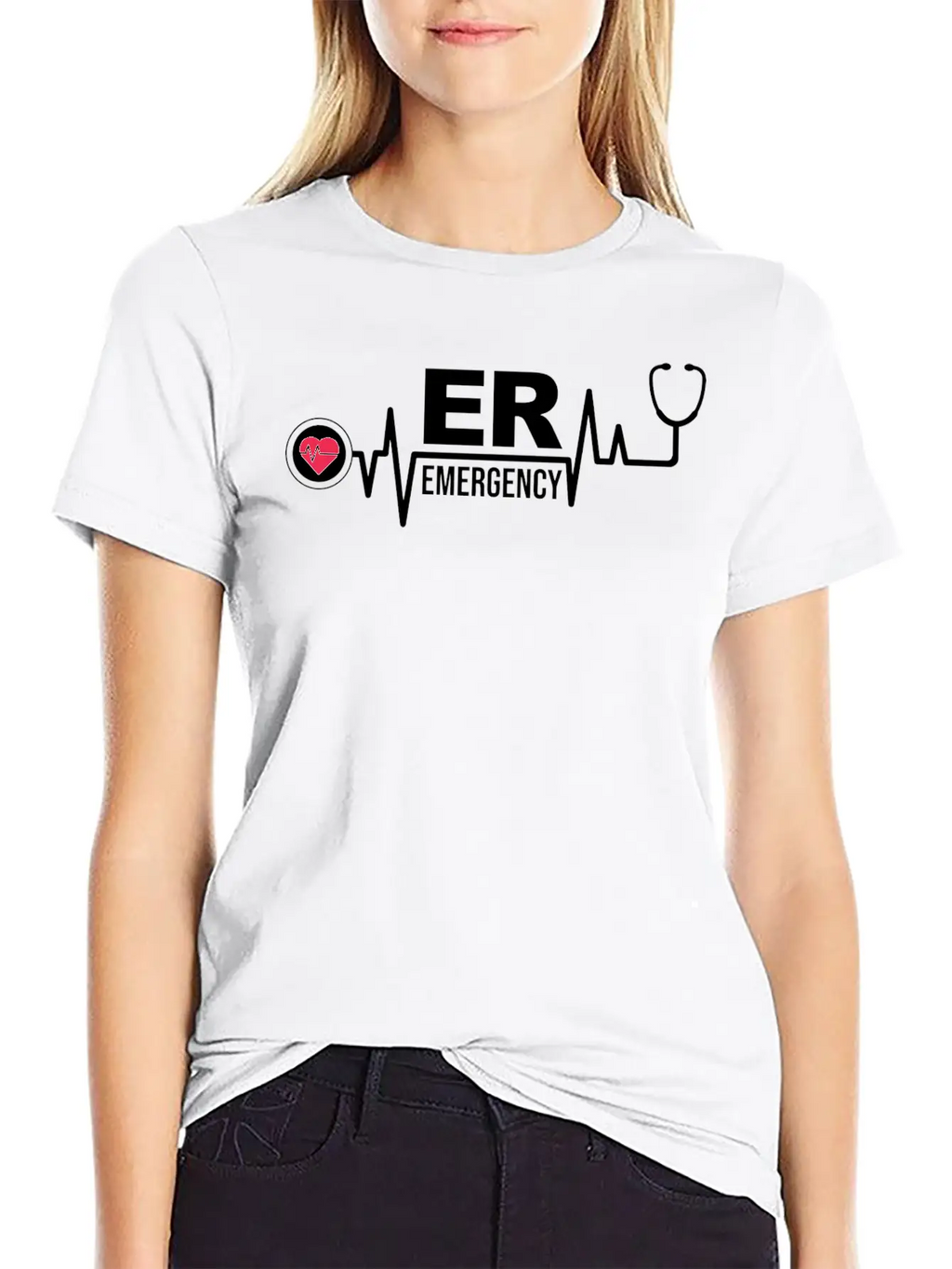Emergency Room Hospital Doctor Nurse Rn Er Nurse Unisex Casual T-Shirt – Clean Design For Daily Comfort