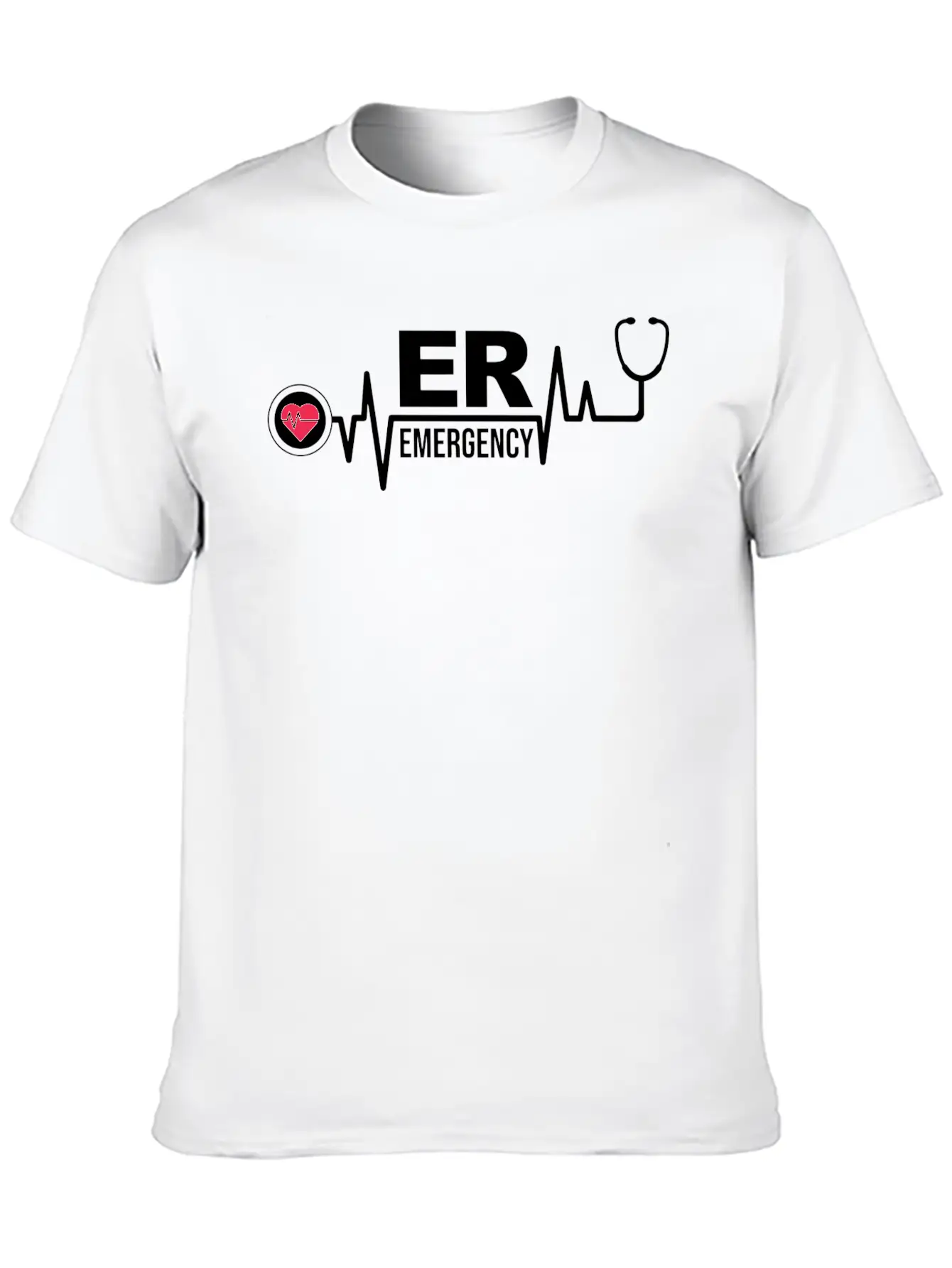 Emergency Room Hospital Doctor Nurse Rn Er Nurse Unisex Casual T-Shirt – Clean Design For Daily Comfort