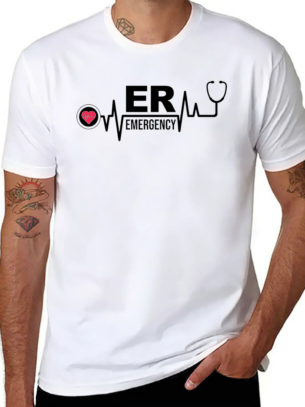 Emergency Room Hospital Doctor Nurse Rn Er Nurse Unisex Casual T-Shirt – Clean Design For Daily Comfort