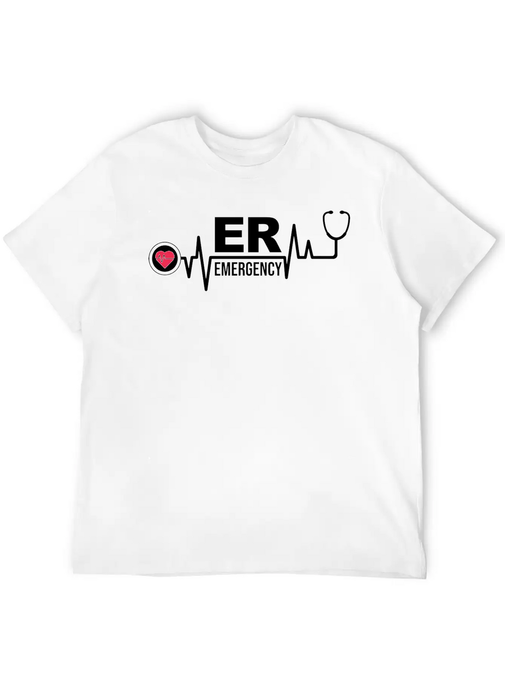 Emergency Room Hospital Doctor Nurse Rn Er Nurse Unisex Casual T-Shirt – Clean Design For Daily Comfort