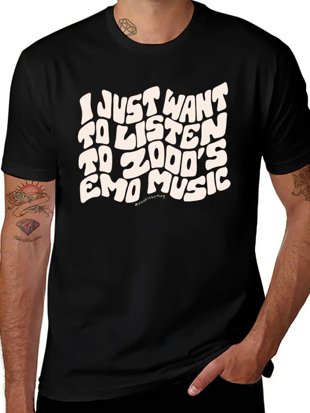 Emo Music Stylish Everyday T-Shirt – Unisex Basic Cotton Tee