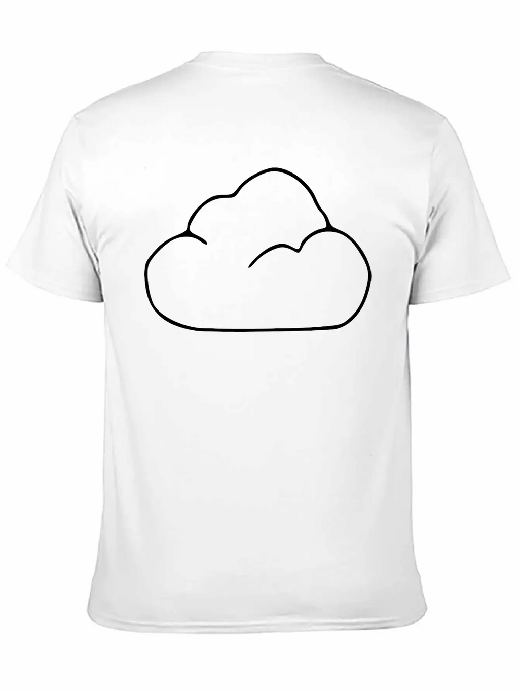 Emojis Sketch Cloud Breathable Graphic T-Shirt – Perfect For Casual Days
