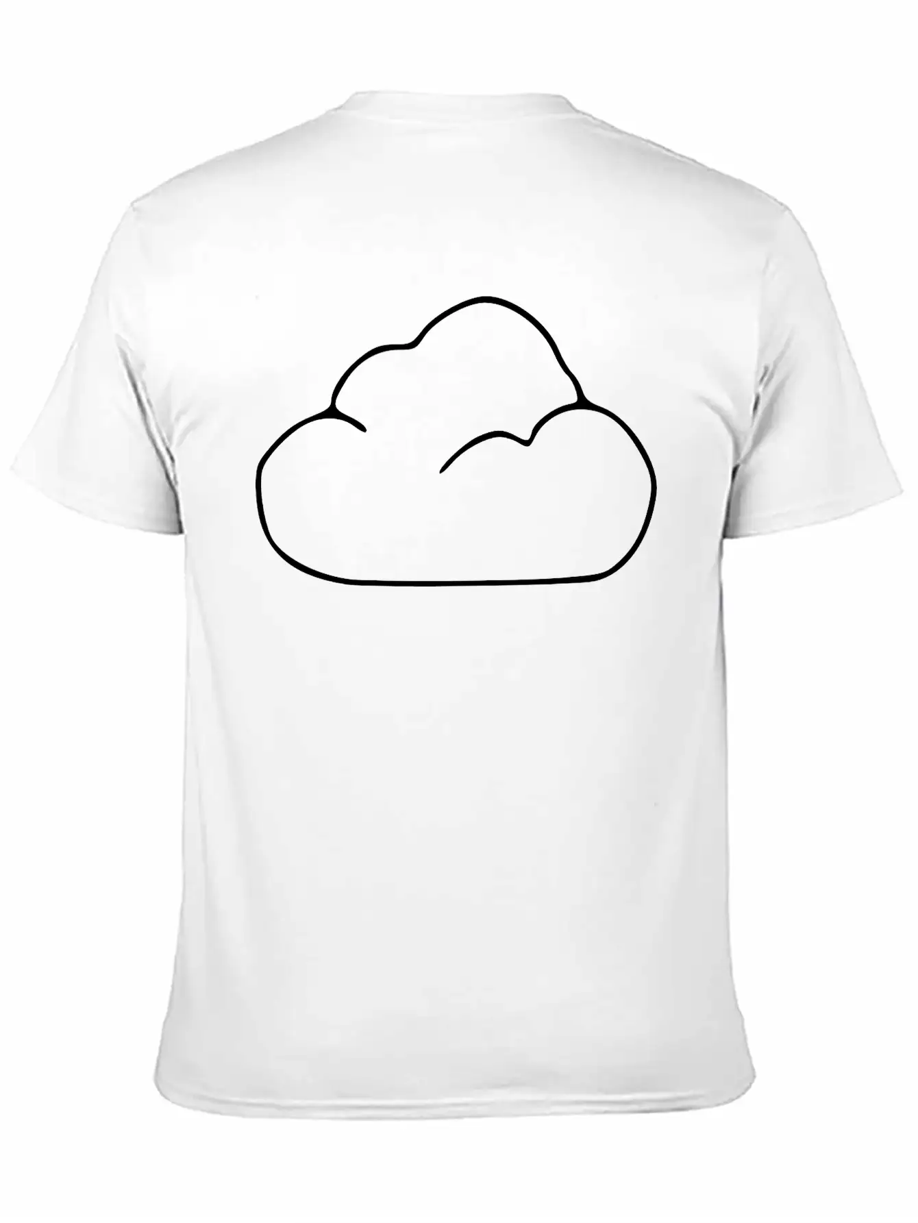 Emojis Sketch Cloud Breathable Graphic T-Shirt – Perfect For Casual Days