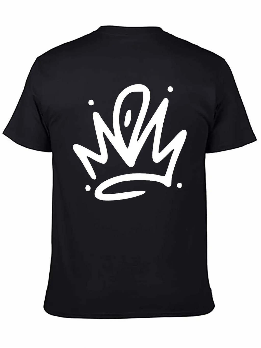 Emojis Sketch Crown Breathable Graphic T-Shirt – Perfect For Casual Days