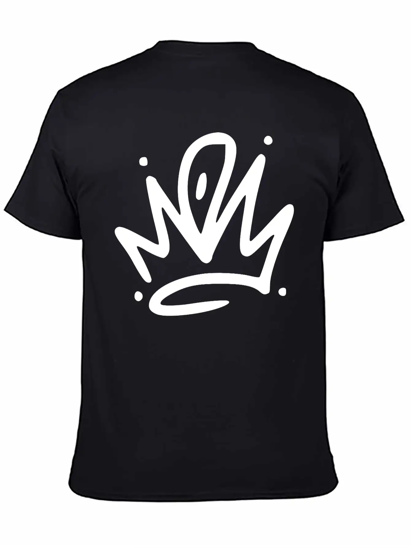 Emojis Sketch Crown Breathable Graphic T-Shirt – Perfect For Casual Days