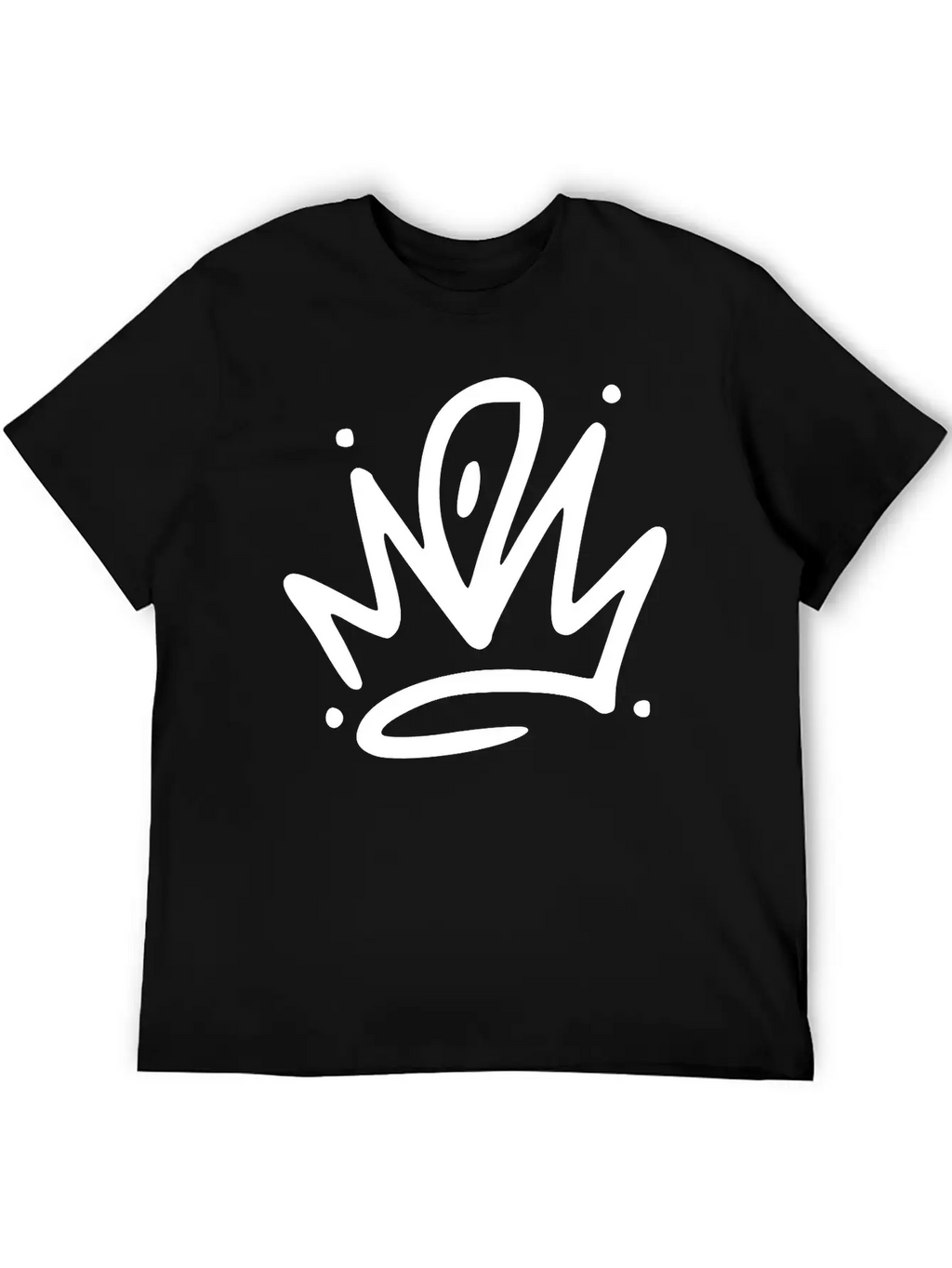 Emojis Sketch Crown Breathable Graphic T-Shirt – Perfect For Casual Days