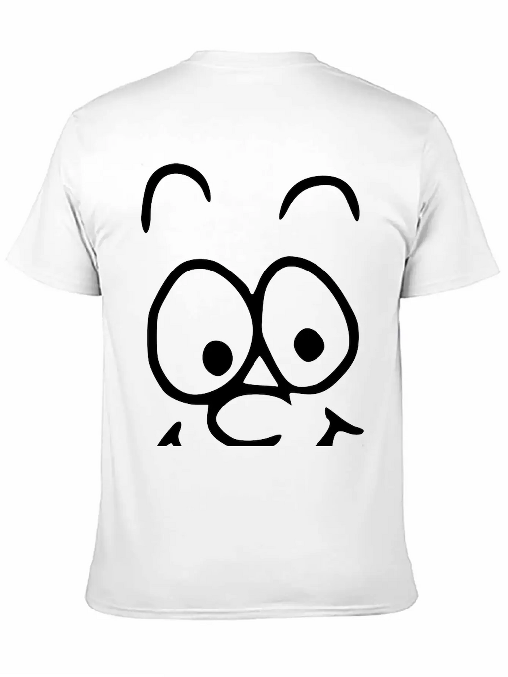 Emojis Sketch Happy Happiness Breathable Soft Cotton T-Shirt – Timeless Casual Look
