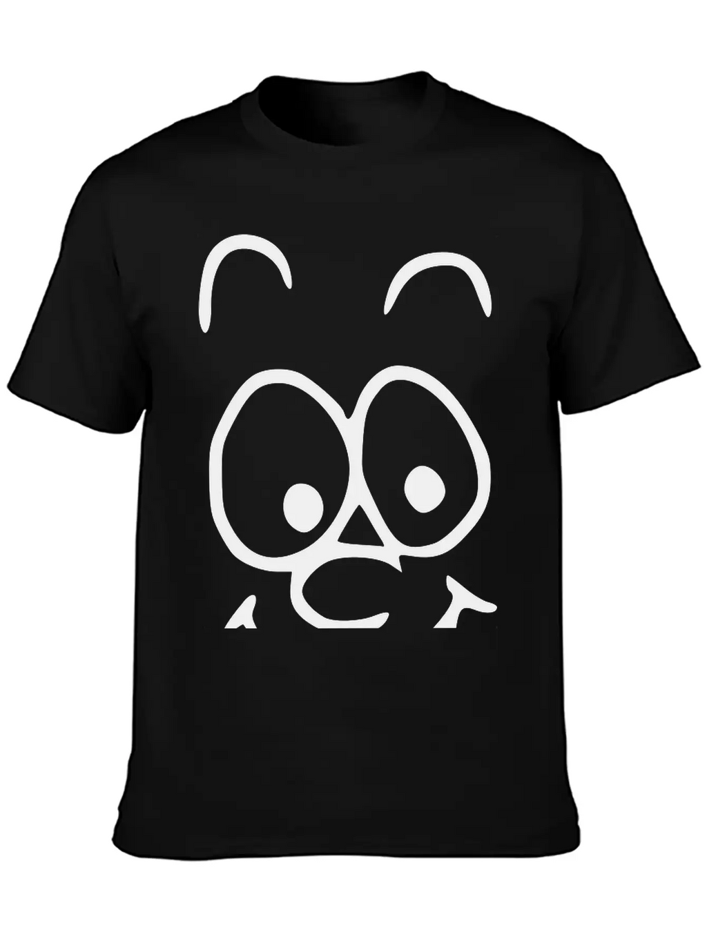 Emojis Sketch Happy Happiness Breathable Soft Cotton T-Shirt – Timeless Casual Look
