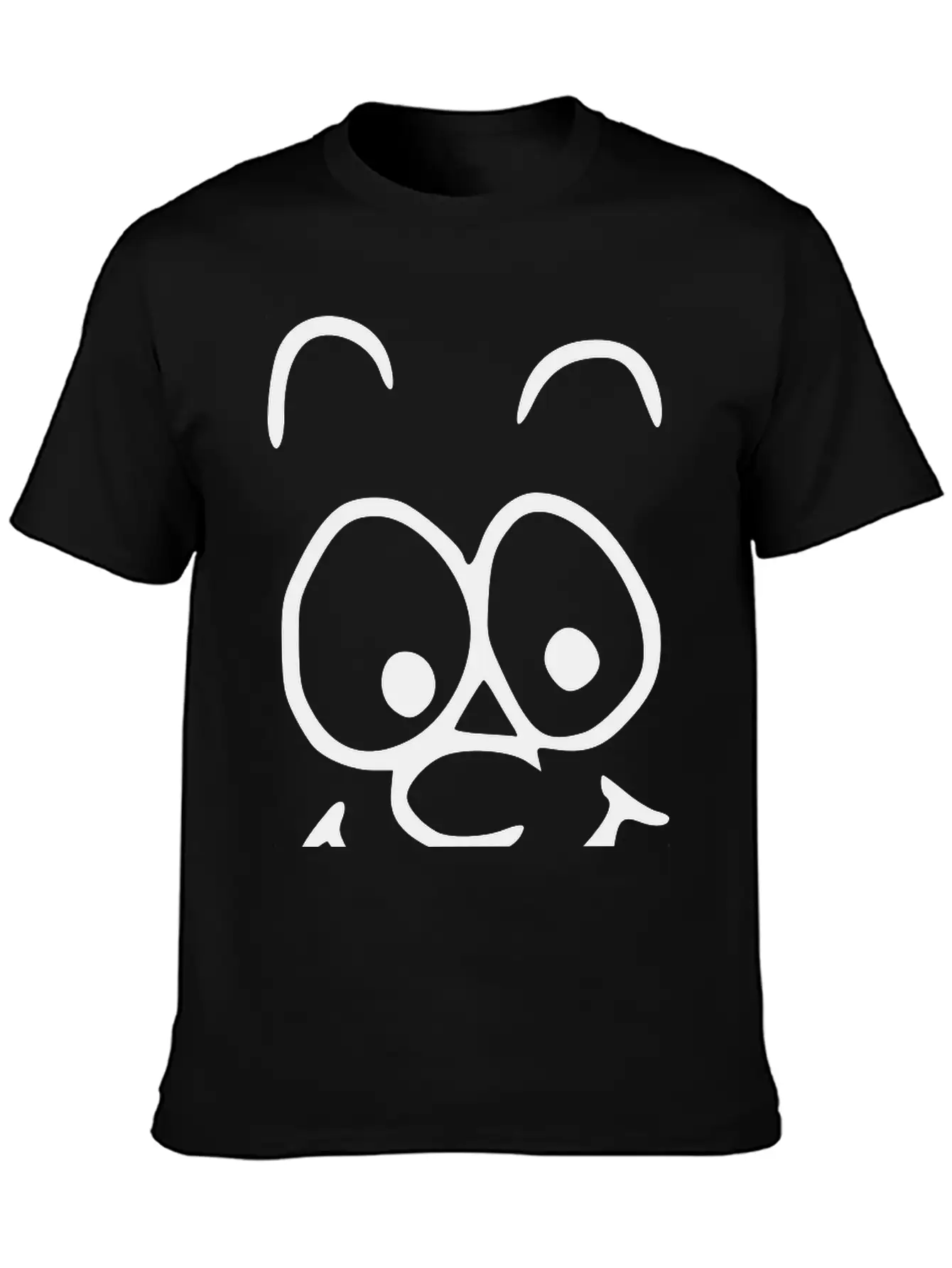 Emojis Sketch Happy Happiness Breathable Soft Cotton T-Shirt – Timeless Casual Look