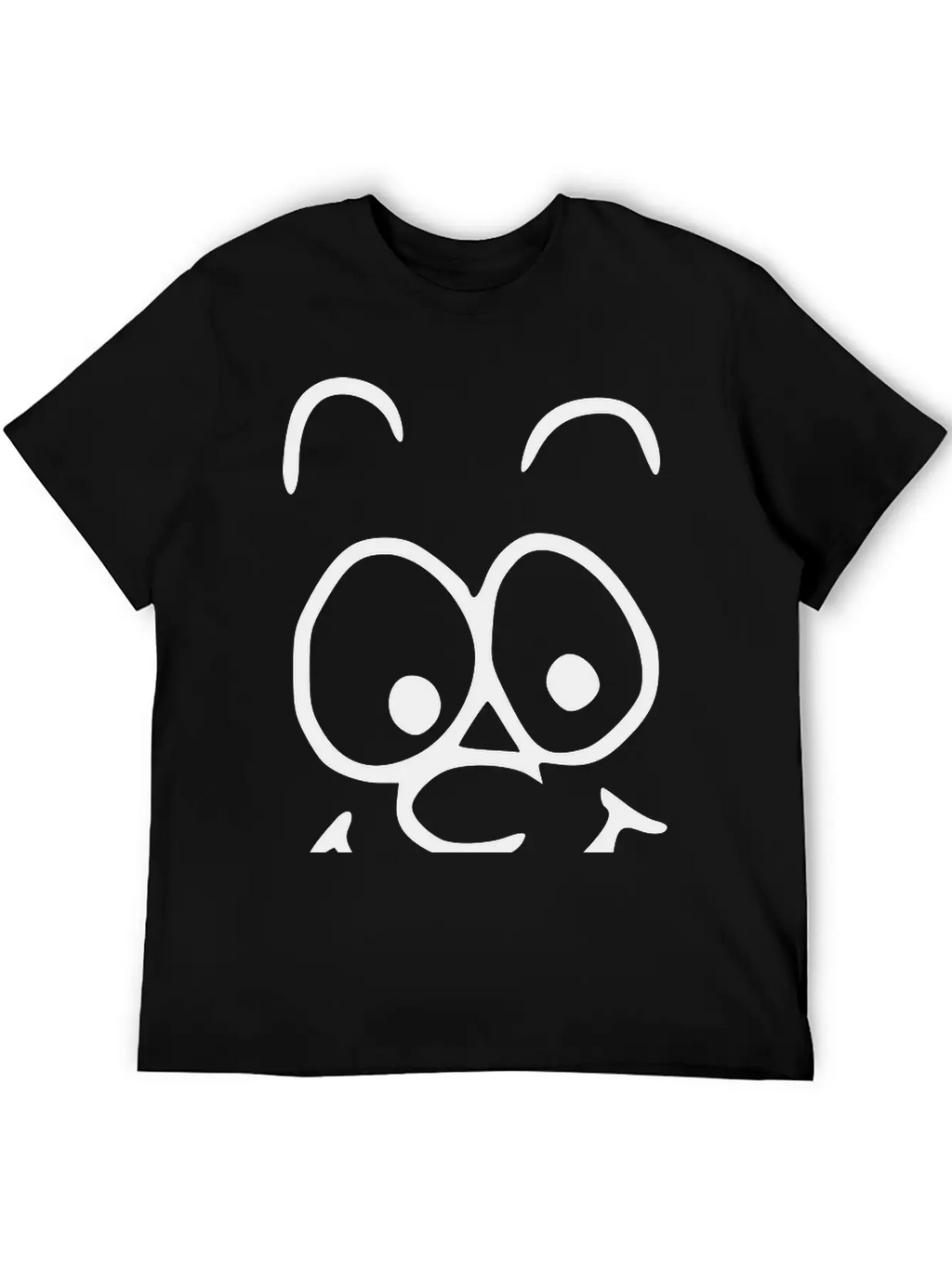 Emojis Sketch Happy Happiness Breathable Soft Cotton T-Shirt – Timeless Casual Look