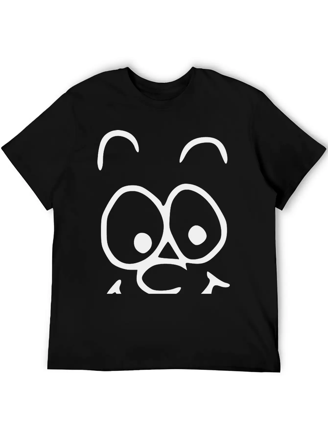 Emojis Sketch Happy Happiness Breathable Soft Cotton T-Shirt – Timeless Casual Look