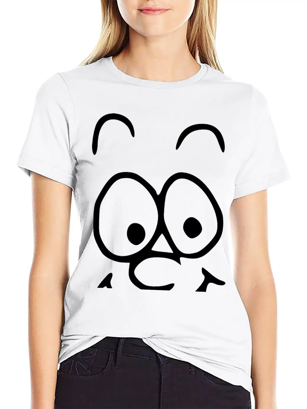 Emojis Sketch Happy Happiness Breathable Soft Cotton T-Shirt – Timeless Casual Look