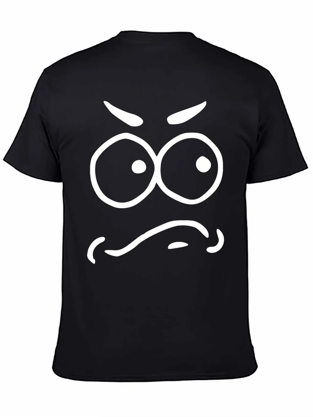 Emojis Sketch Unsecure Insecure Unisex Casual T-Shirt – Clean Design For Daily Comfort