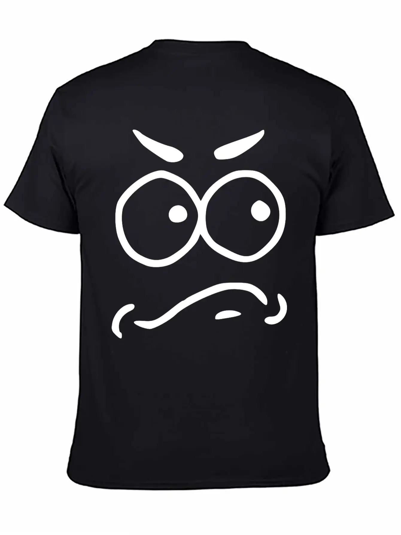 Emojis Sketch Unsecure Insecure Unisex Casual T-Shirt – Clean Design For Daily Comfort