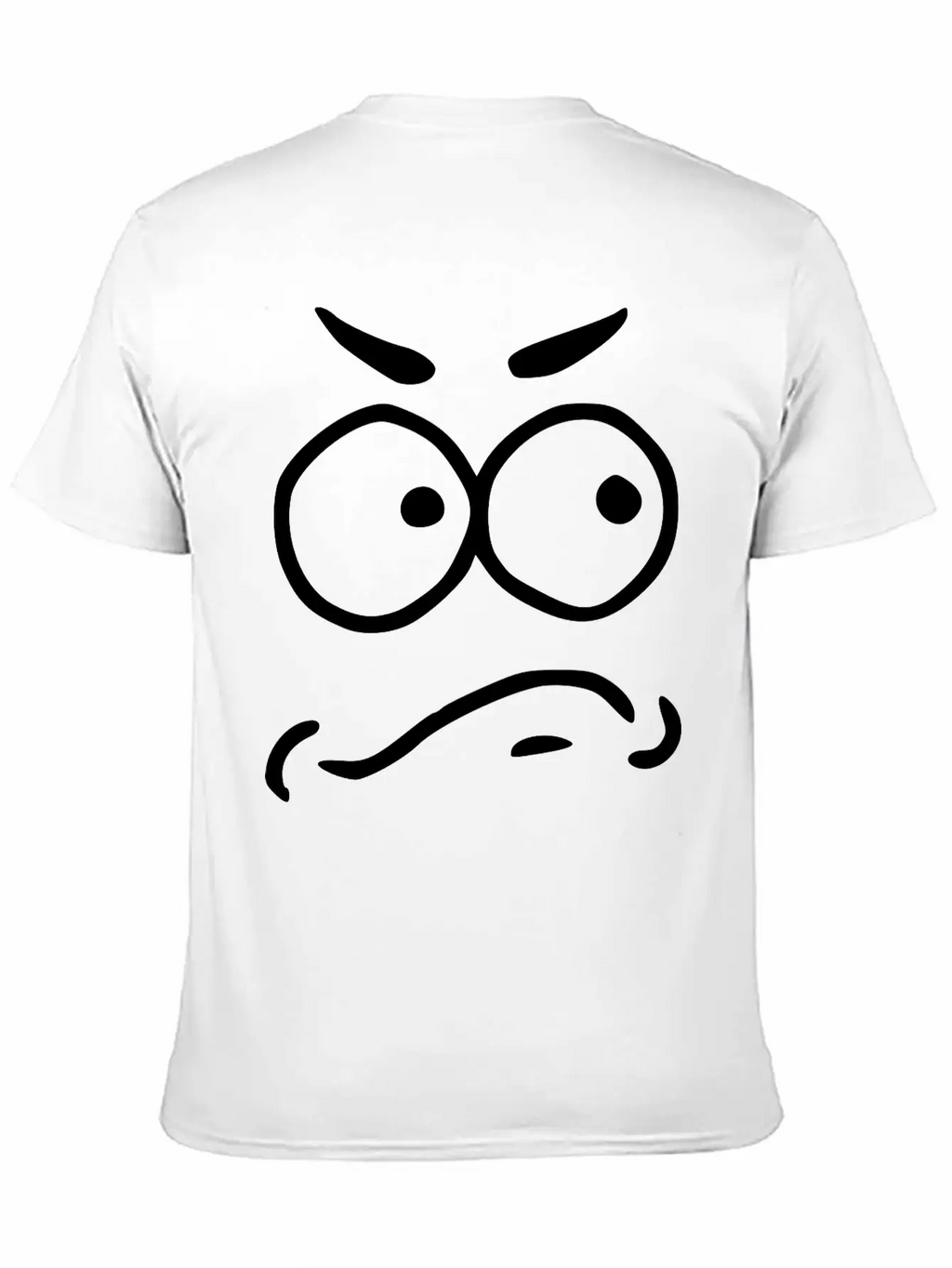 Emojis Sketch Unsecure Insecure Unisex Casual T-Shirt – Clean Design For Daily Comfort