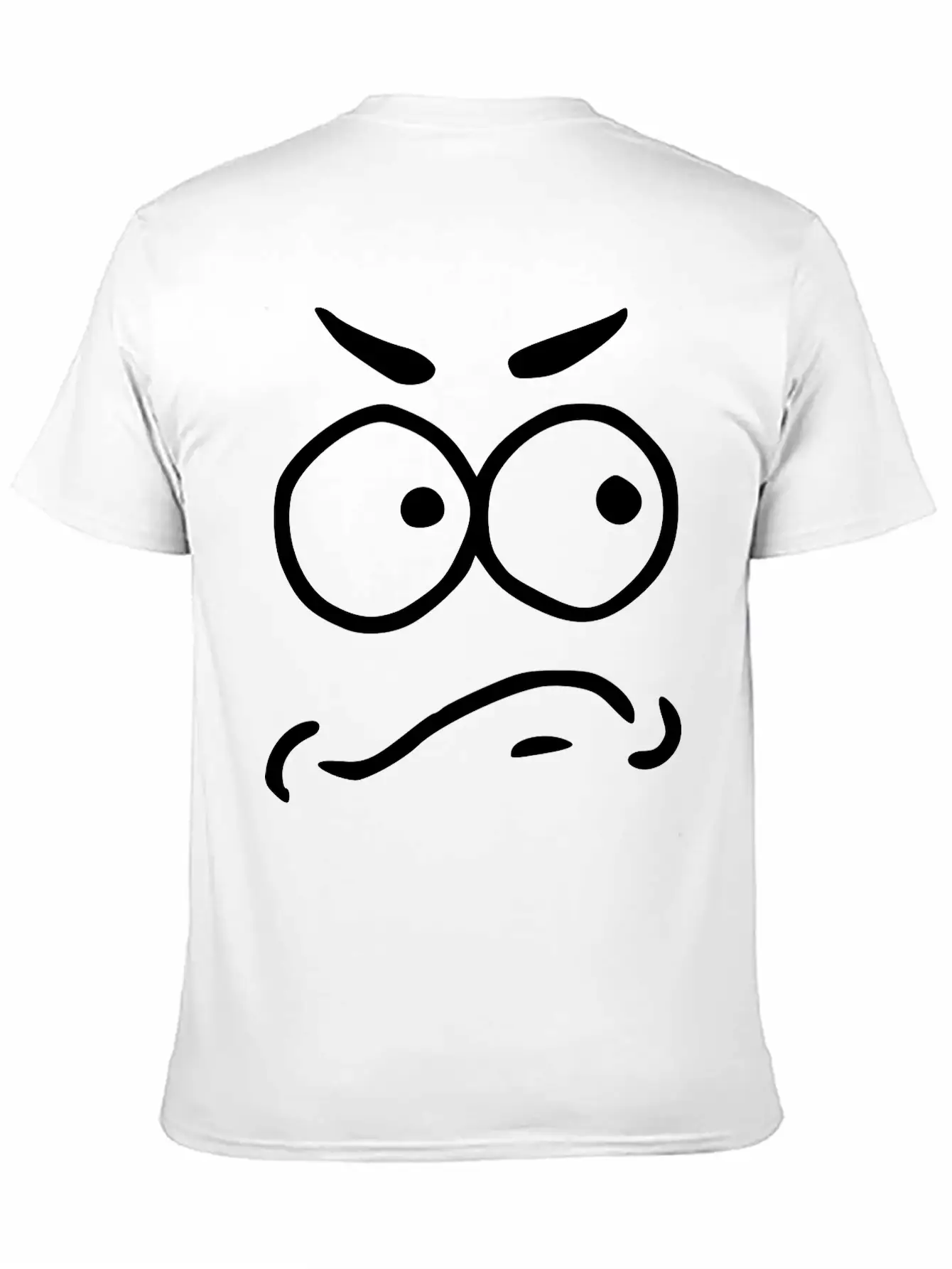 Emojis Sketch Unsecure Insecure Unisex Casual T-Shirt – Clean Design For Daily Comfort