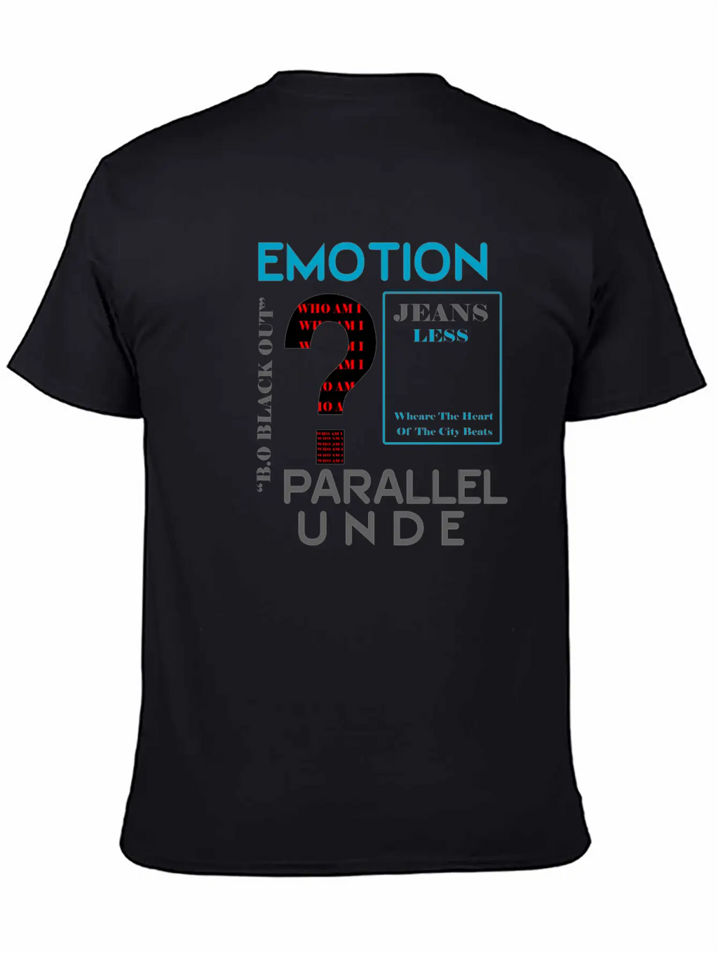 EMOTION TSHIRT 01 Unisex Short Sleeve Soft Cotton T-Shirt – Casual Everyday Wear