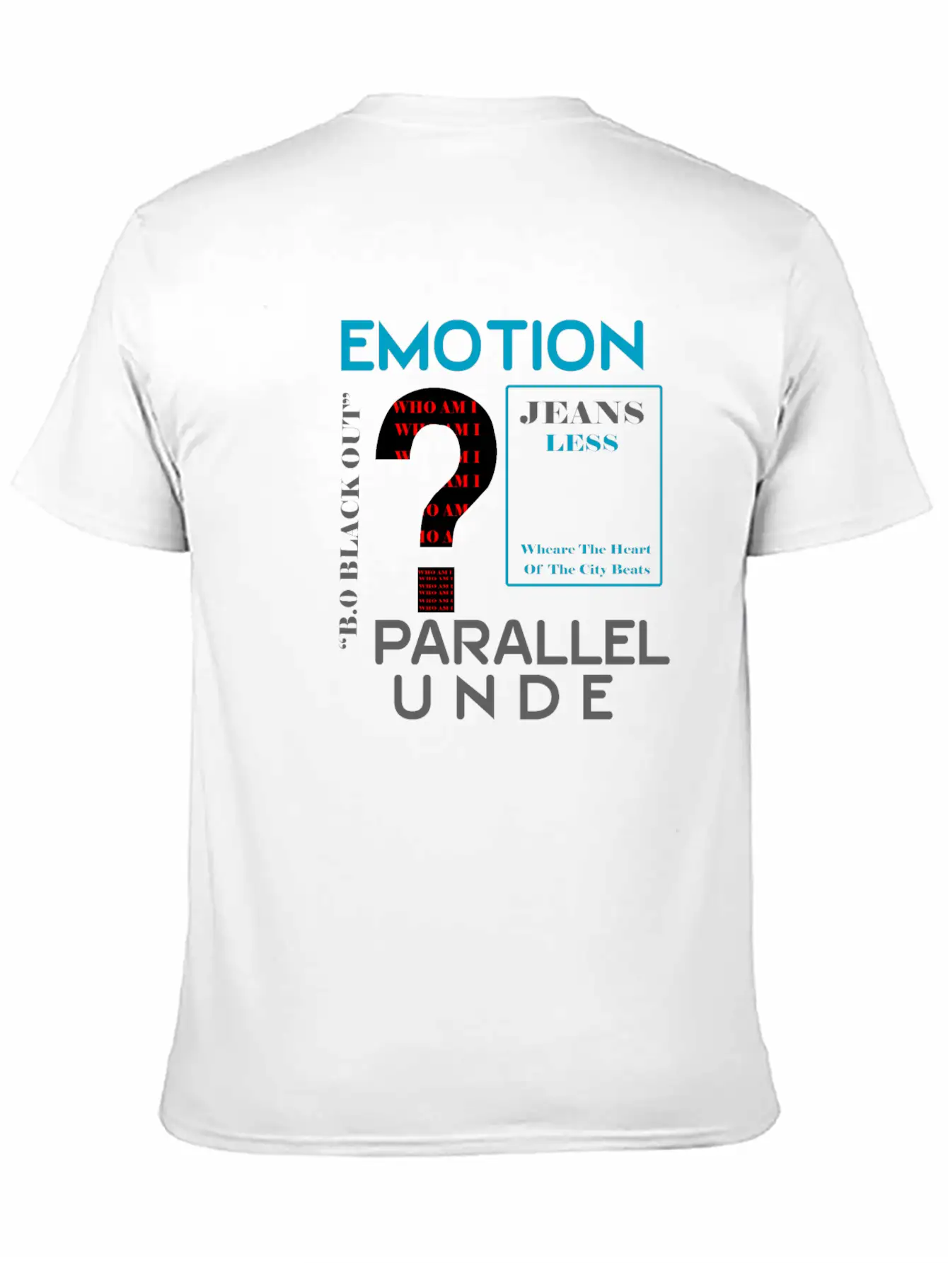 EMOTION TSHIRT 01 Unisex Short Sleeve Soft Cotton T-Shirt – Casual Everyday Wear