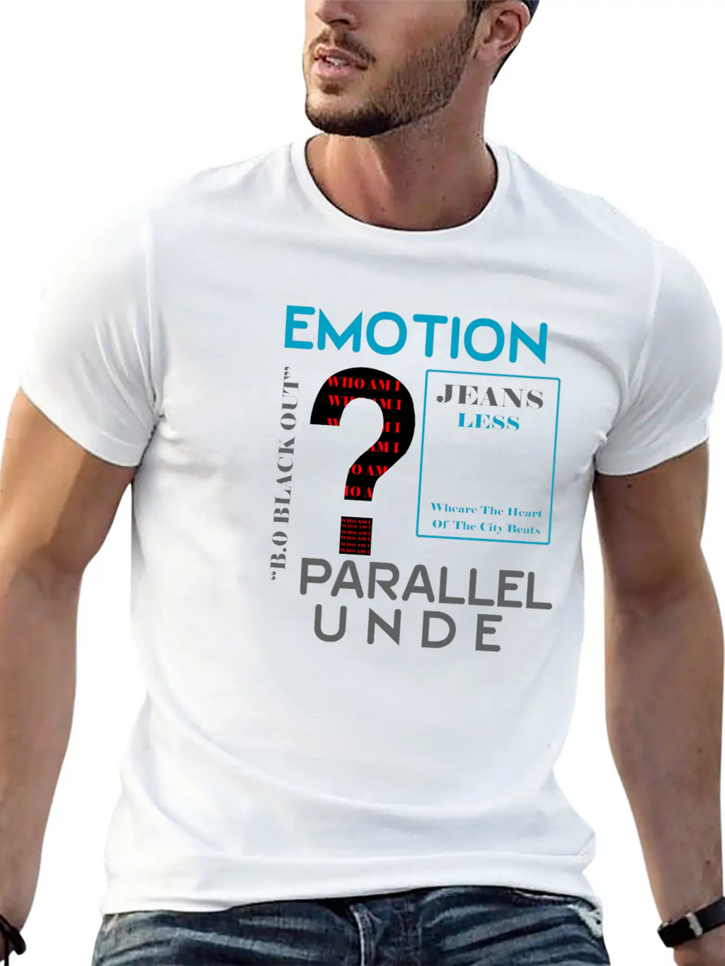 EMOTION TSHIRT 01 Unisex Short Sleeve Soft Cotton T-Shirt – Casual Everyday Wear