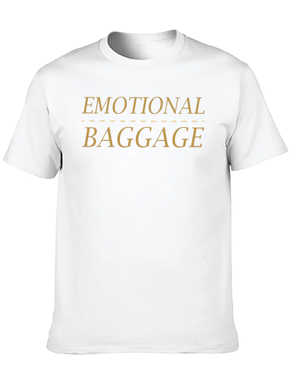 Emotional Baggage Unisex Short Sleeve Soft Cotton T-Shirt – Casual Everyday Wear