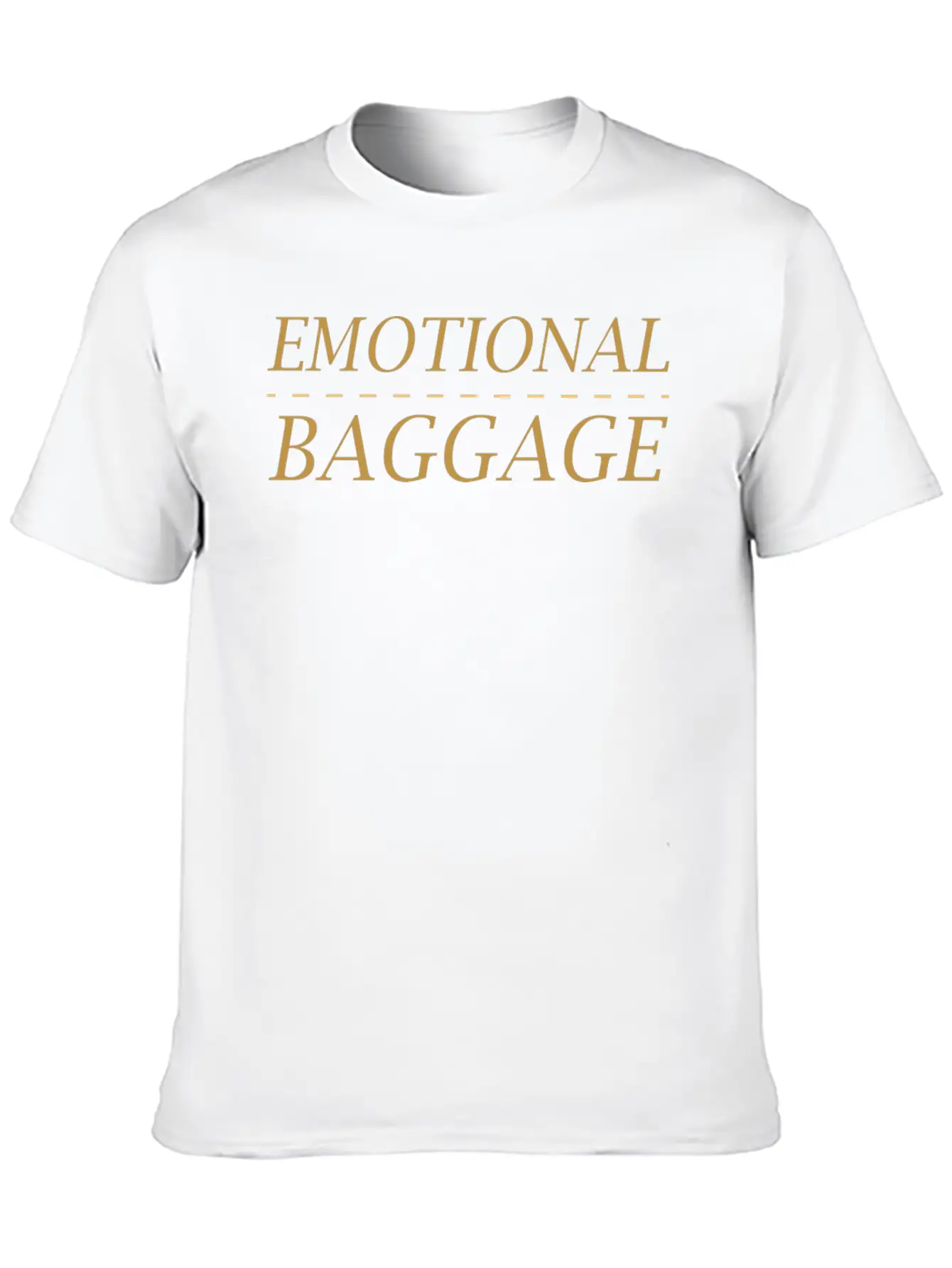Emotional Baggage Unisex Short Sleeve Soft Cotton T-Shirt – Casual Everyday Wear
