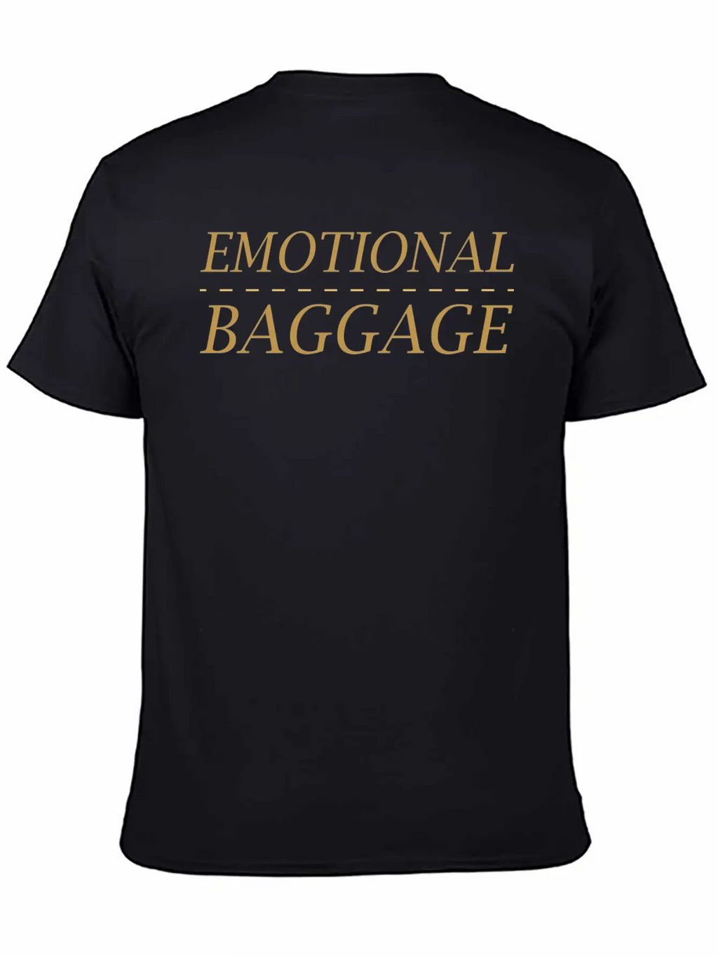 Emotional Baggage Unisex Short Sleeve Soft Cotton T-Shirt – Casual Everyday Wear