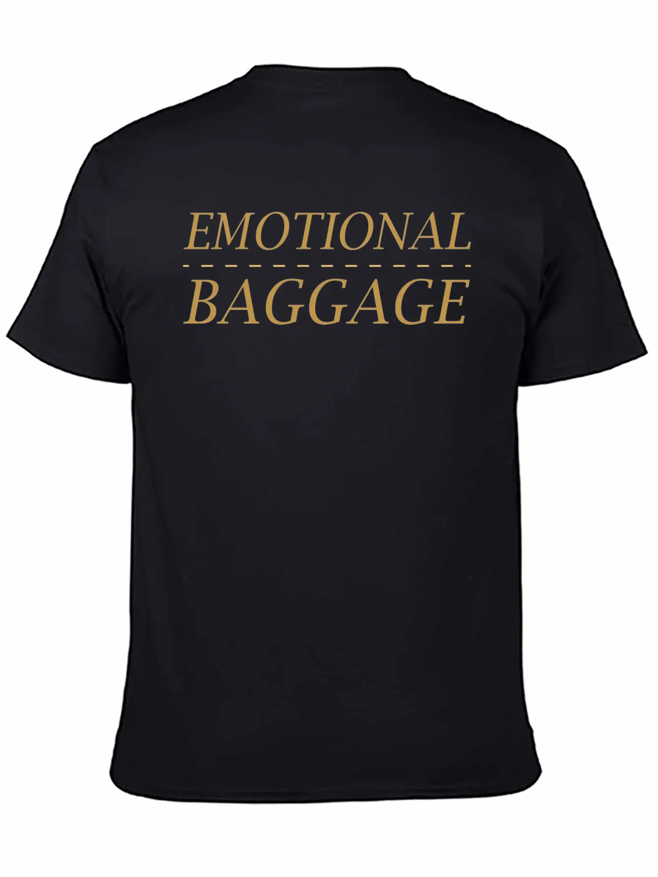 Emotional Baggage Unisex Short Sleeve Soft Cotton T-Shirt – Casual Everyday Wear