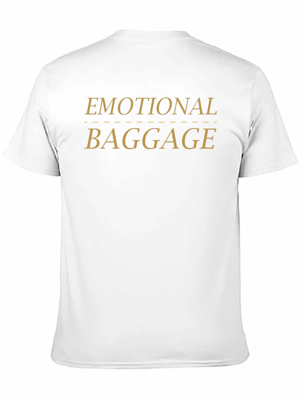 Emotional Baggage Unisex Short Sleeve Soft Cotton T-Shirt – Casual Everyday Wear
