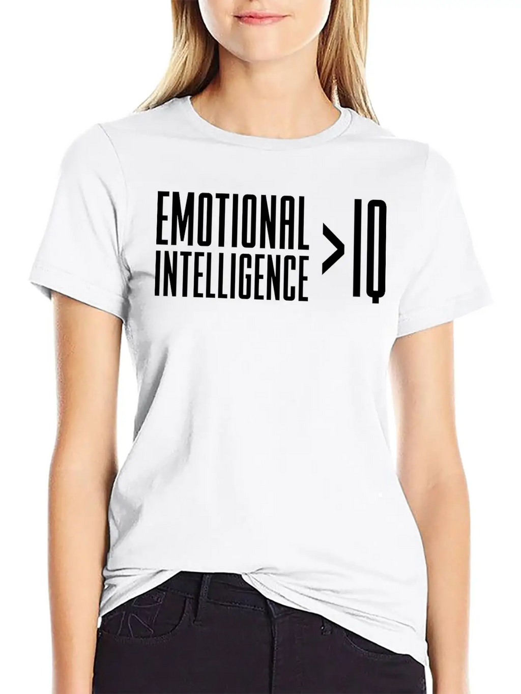Emotional Intelligence > IQ Breathable Soft Cotton T-Shirt – Timeless Casual Look