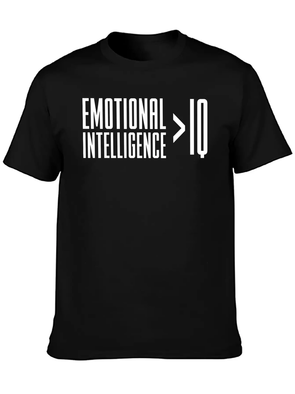 Emotional Intelligence > IQ Breathable Soft Cotton T-Shirt – Timeless Casual Look