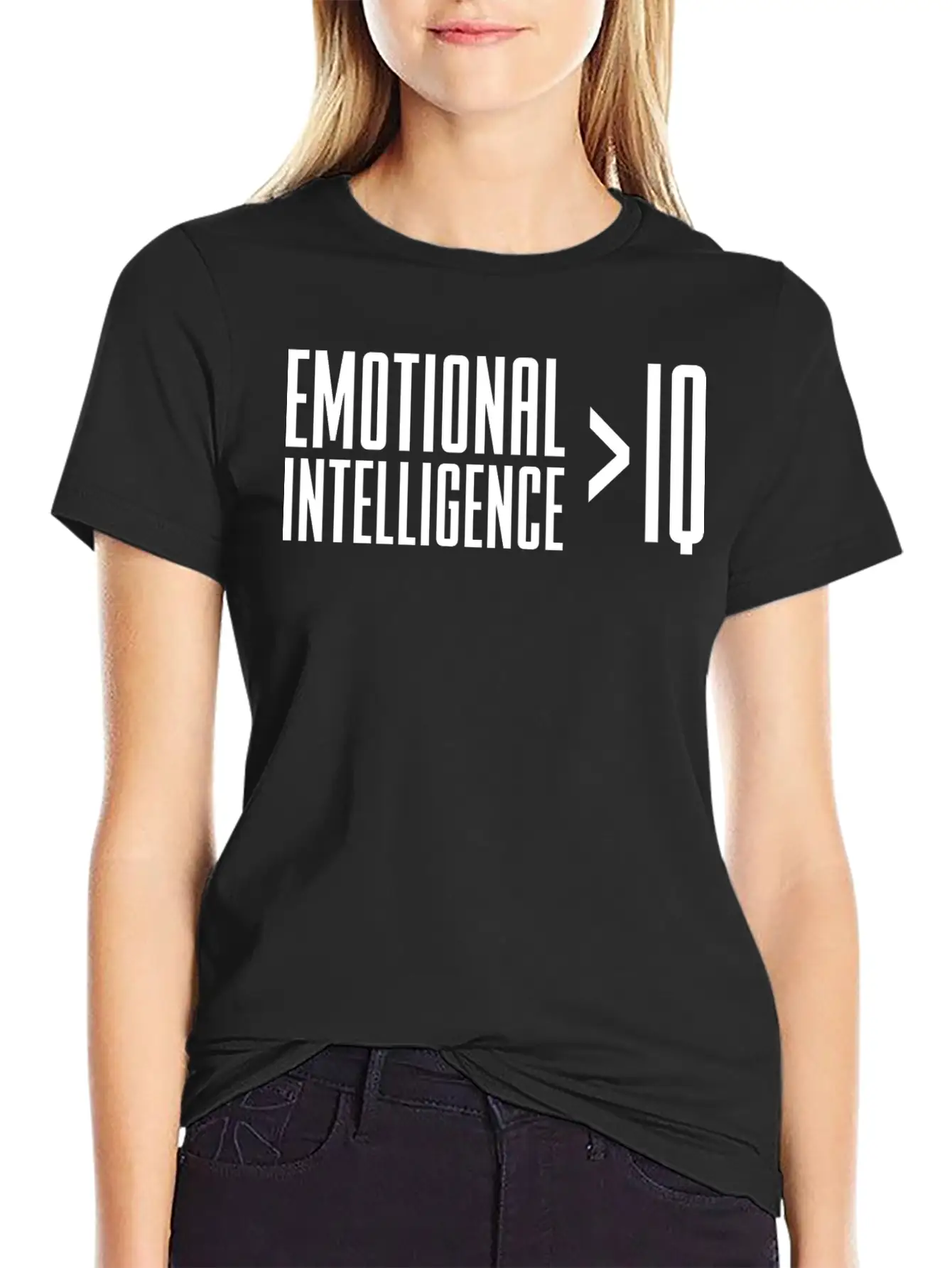 Emotional Intelligence > IQ Breathable Soft Cotton T-Shirt – Timeless Casual Look