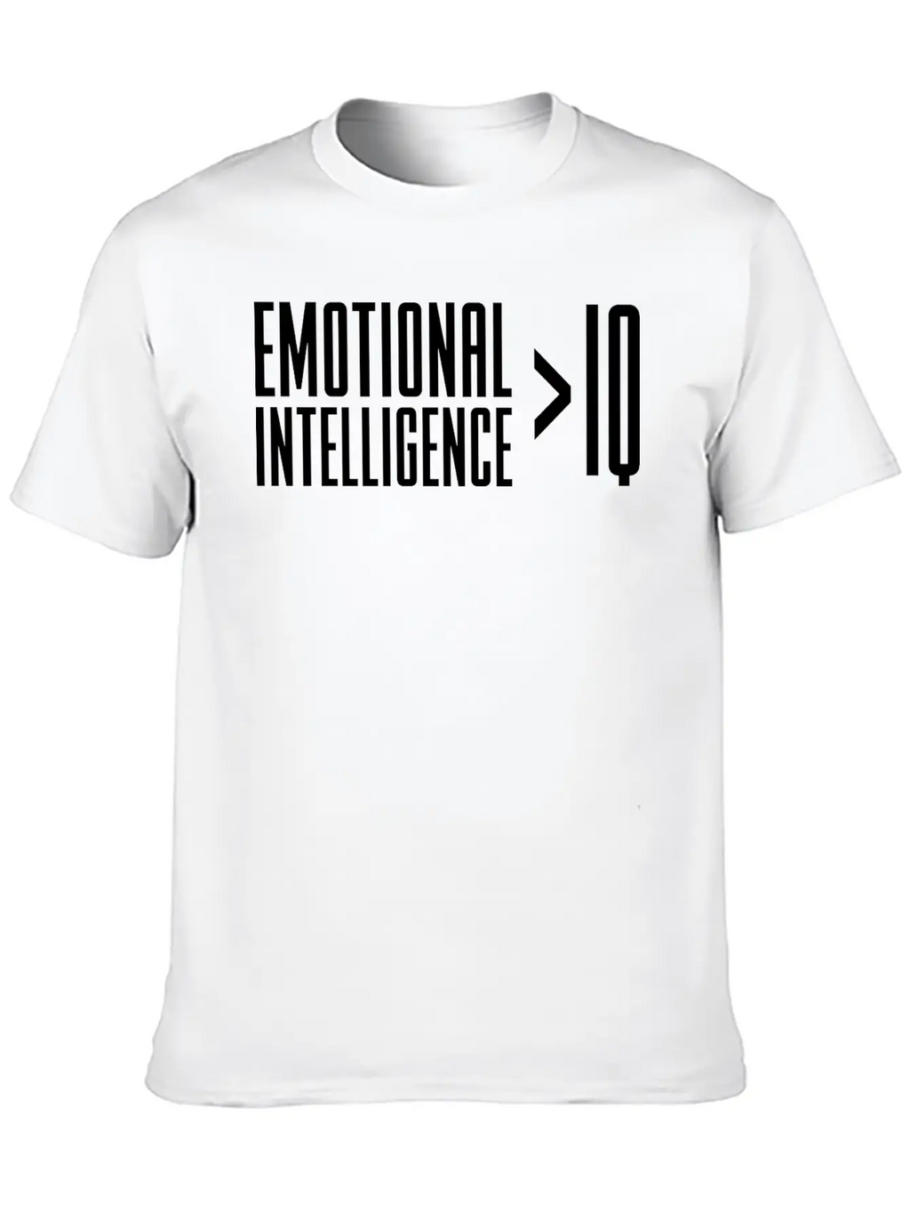 Emotional Intelligence > IQ Breathable Soft Cotton T-Shirt – Timeless Casual Look