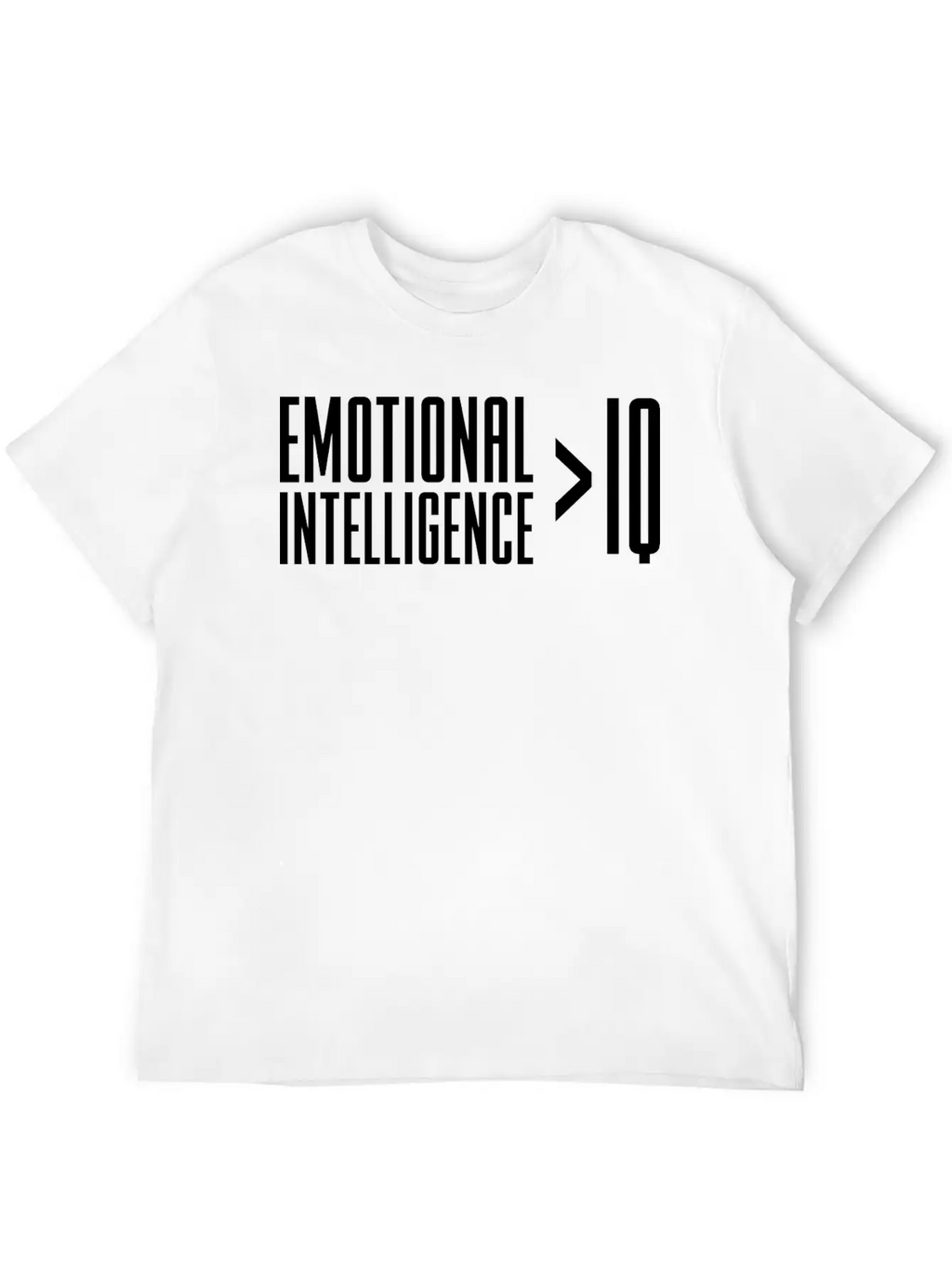 Emotional Intelligence > IQ Breathable Soft Cotton T-Shirt – Timeless Casual Look