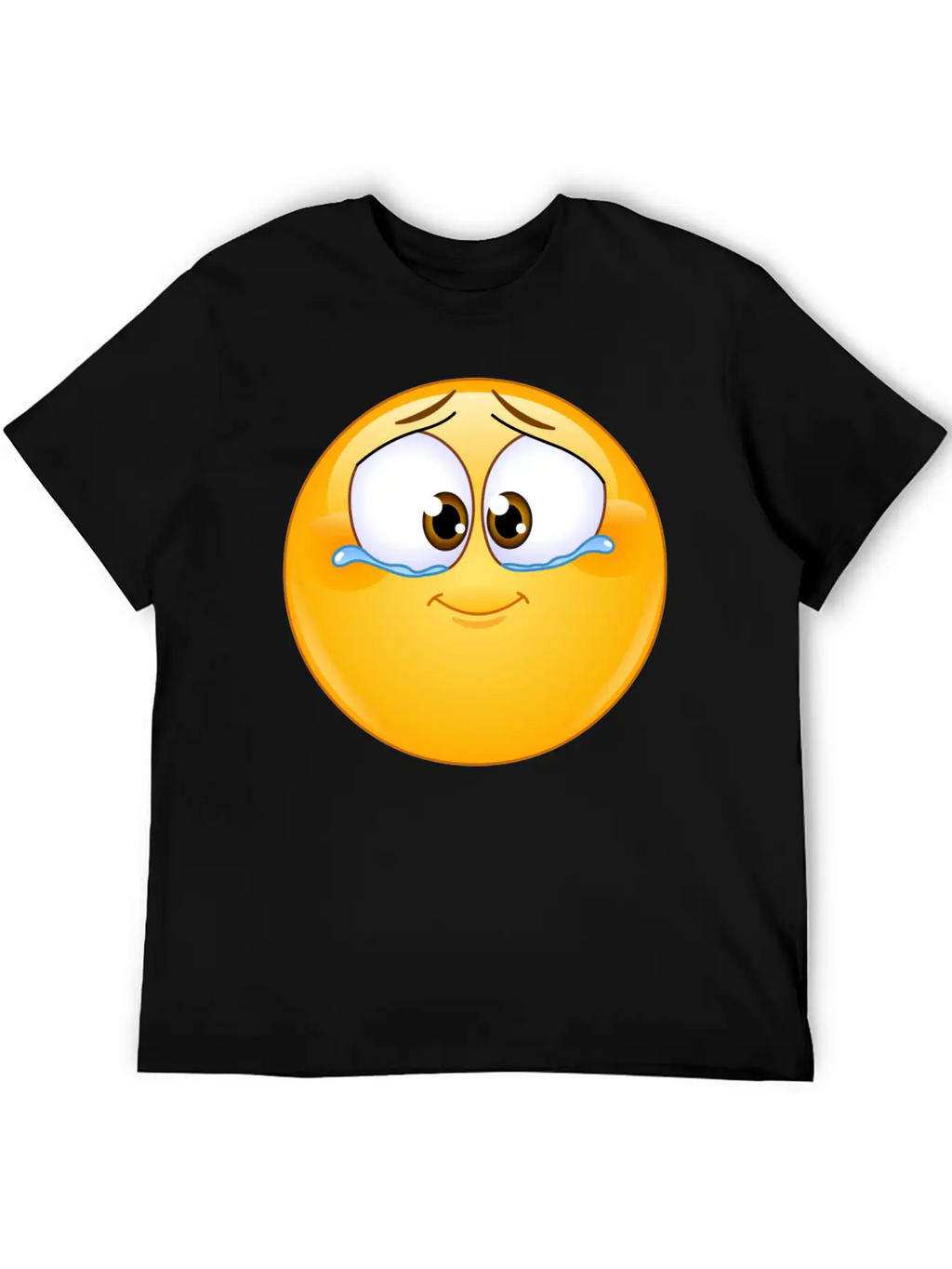 Emotional Tears Of Joy Unisex Short Sleeve Soft Cotton T-Shirt – Casual Everyday Wear
