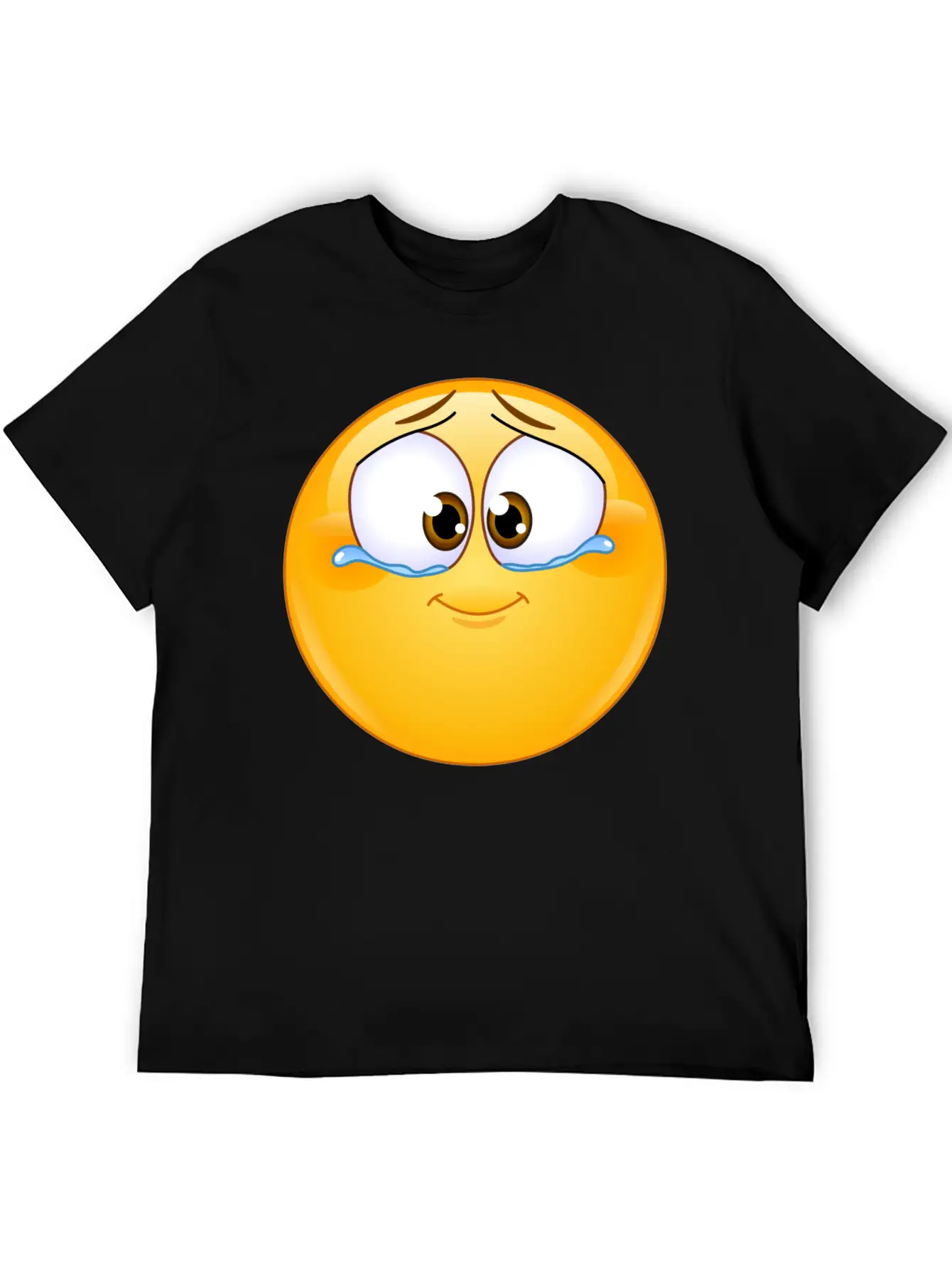 Emotional Tears Of Joy Unisex Short Sleeve Soft Cotton T-Shirt – Casual Everyday Wear