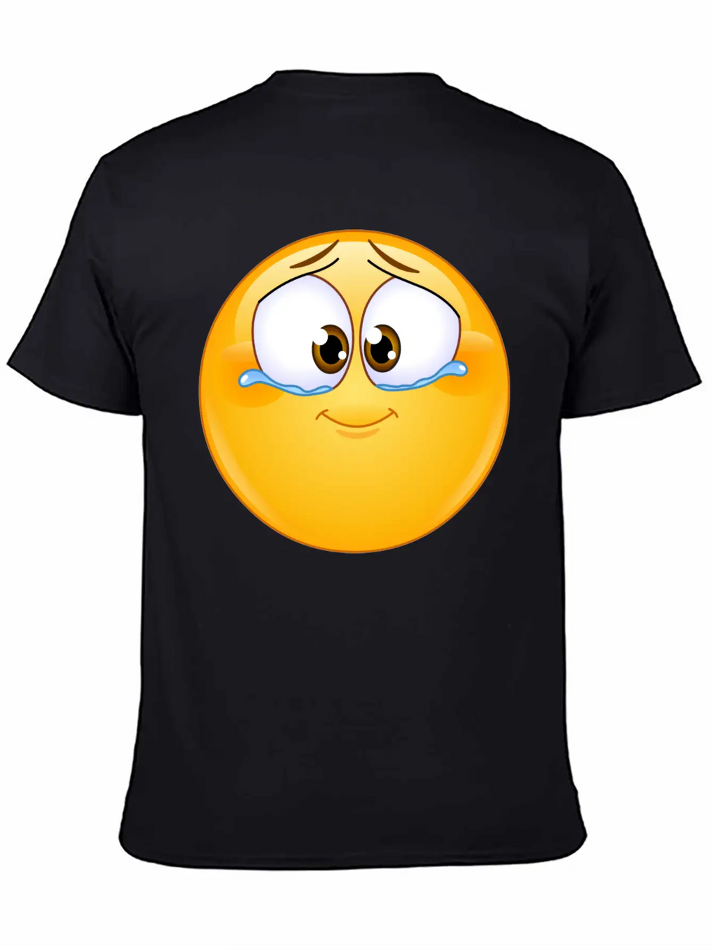 Emotional Tears Of Joy Unisex Short Sleeve Soft Cotton T-Shirt – Casual Everyday Wear