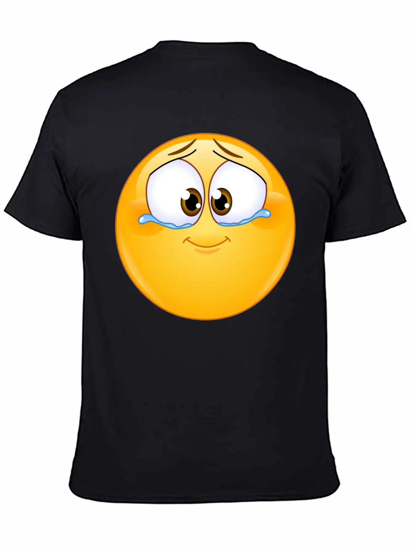 Emotional Tears Of Joy Unisex Short Sleeve Soft Cotton T-Shirt – Casual Everyday Wear