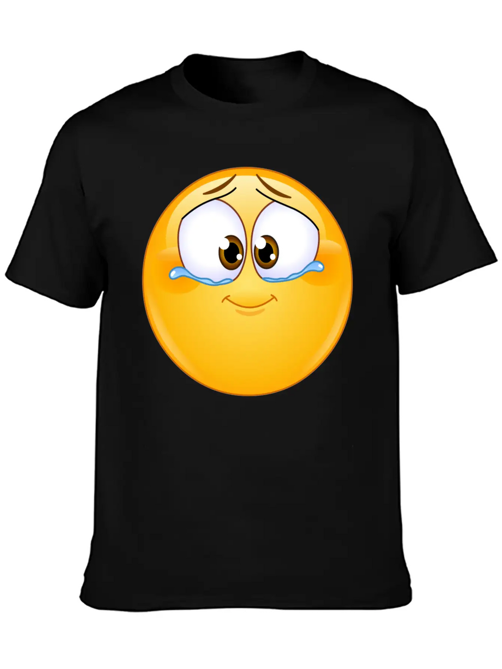 Emotional Tears Of Joy Unisex Short Sleeve Soft Cotton T-Shirt – Casual Everyday Wear