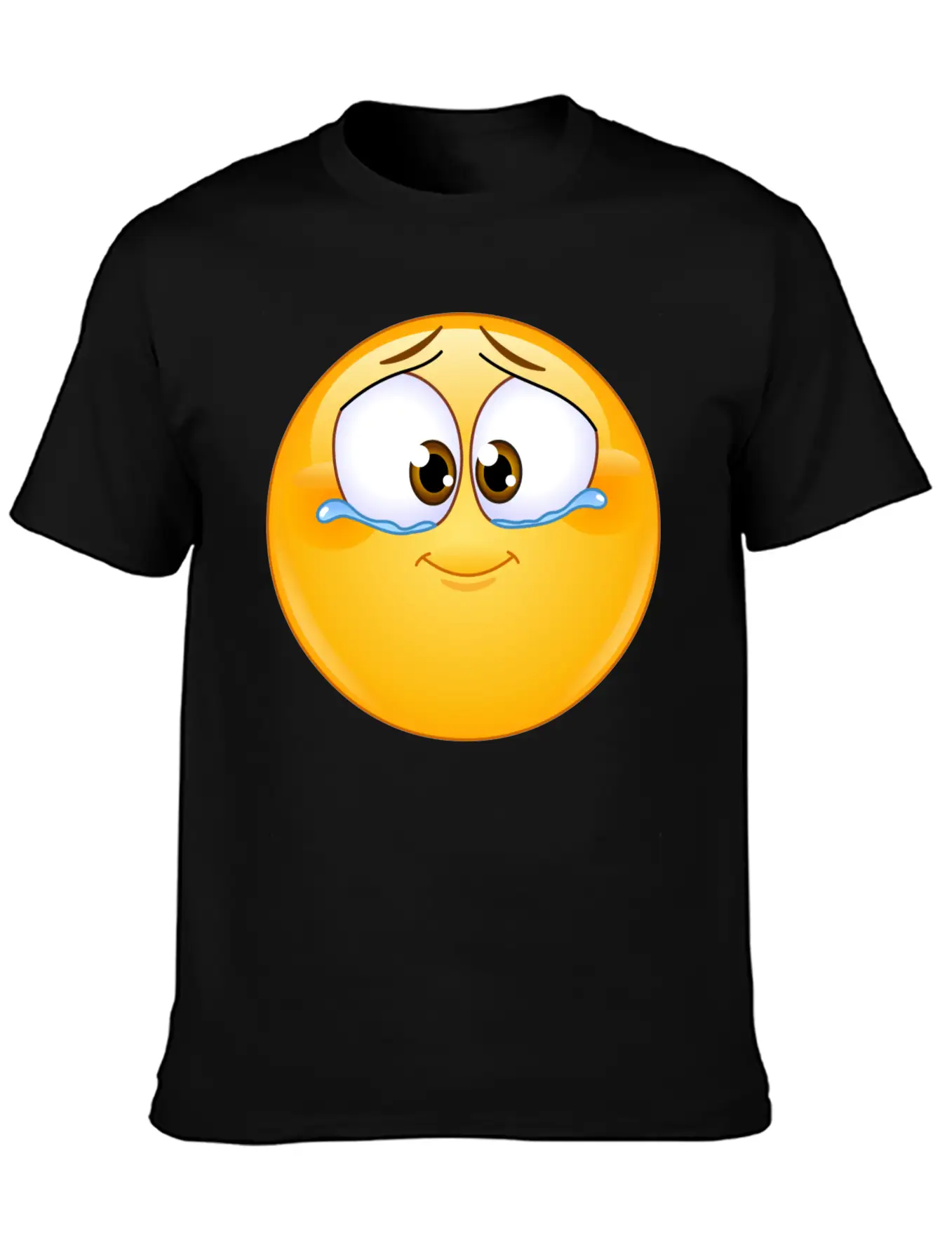 Emotional Tears Of Joy Unisex Short Sleeve Soft Cotton T-Shirt – Casual Everyday Wear