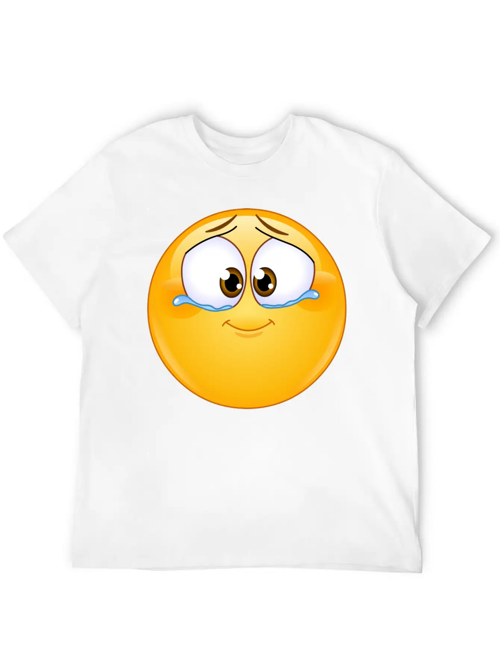 Emotional Tears Of Joy Unisex Short Sleeve Soft Cotton T-Shirt – Casual Everyday Wear