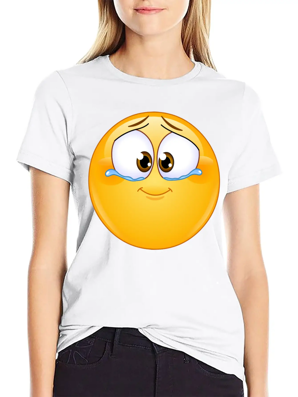 Emotional Tears Of Joy Unisex Short Sleeve Soft Cotton T-Shirt – Casual Everyday Wear