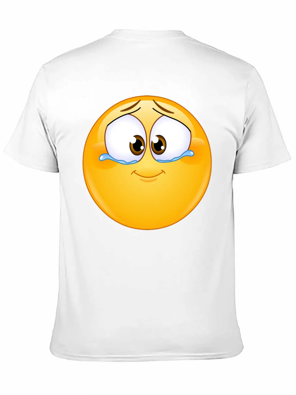 Emotional Tears Of Joy Unisex Short Sleeve Soft Cotton T-Shirt – Casual Everyday Wear